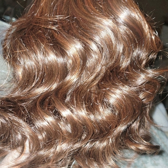NWT Raquel Welch Celebrity wig-Glazed Mahogany(Discontinued) 100% handtied - Picture 6 of 8